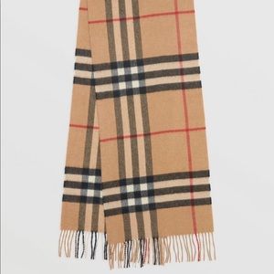 Burberry cashmere scarf